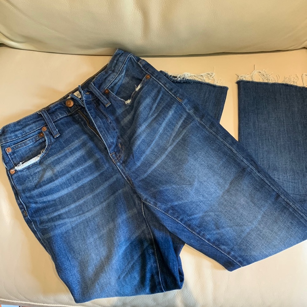 Madewell high rise slim Boyjean